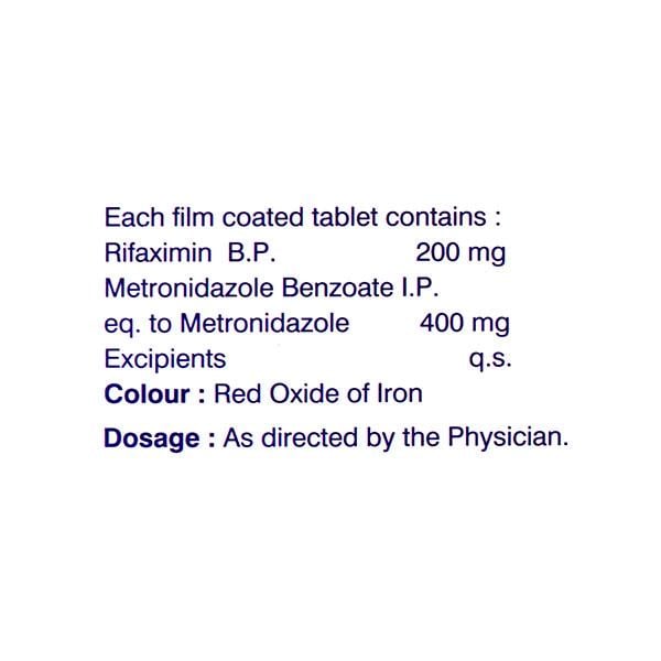 Rifaxigyl M Tablet 10'S