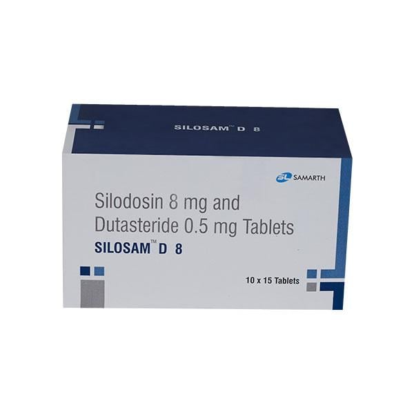 SILOSAM D 8 Tablet 15's
