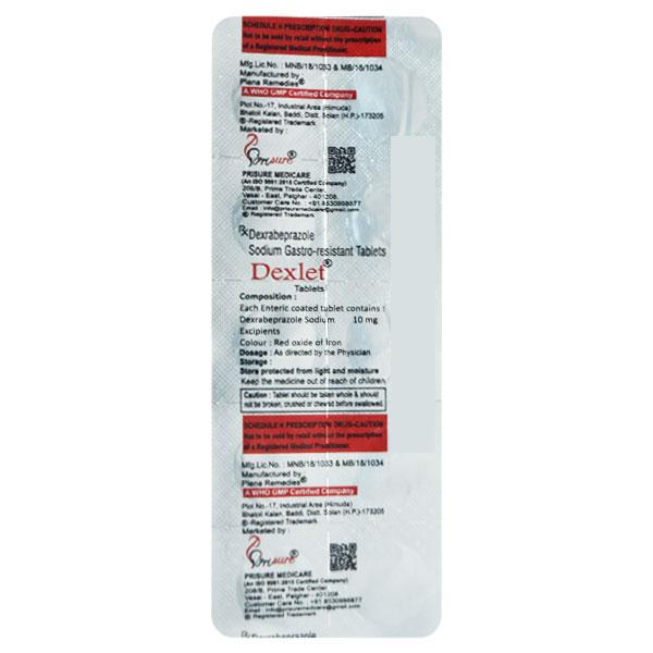 DEXLET 10 Tablet 10's