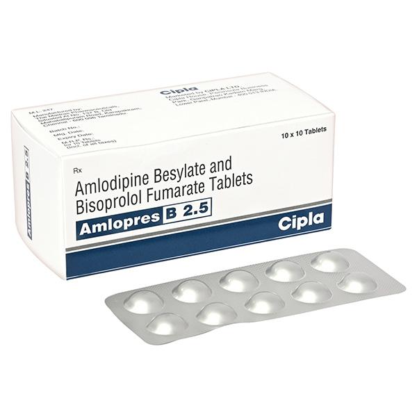 AMLOPRES B 2.5 Tablet 10's