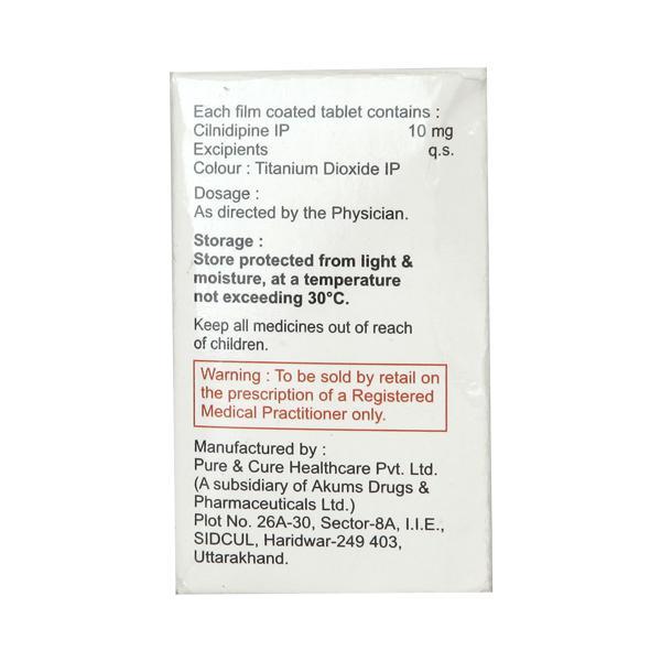 Cilpin 10mg Tablet 30'S