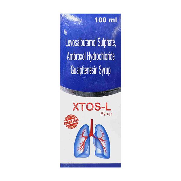 XTOS L SUGAR FREE Syrup 100ml