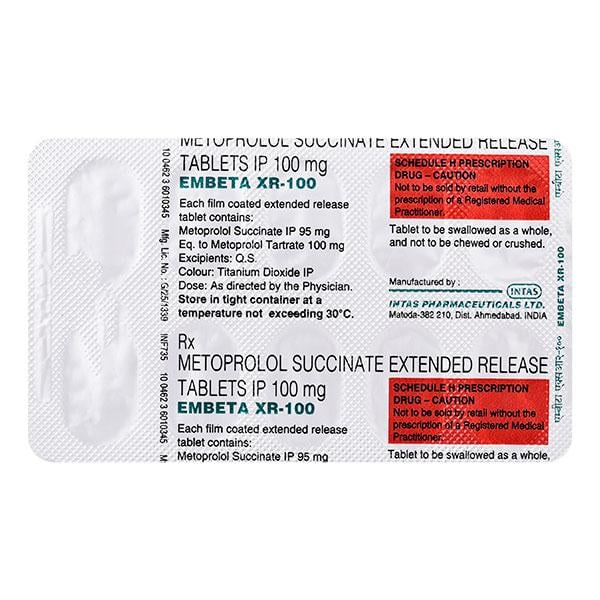 Embeta XR 100mg Tablet 10'S