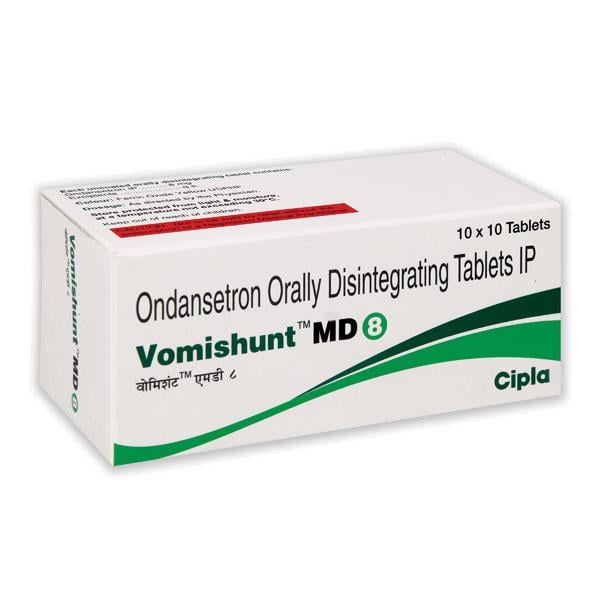 VOMISHUNT MD 8 Tablet 10's