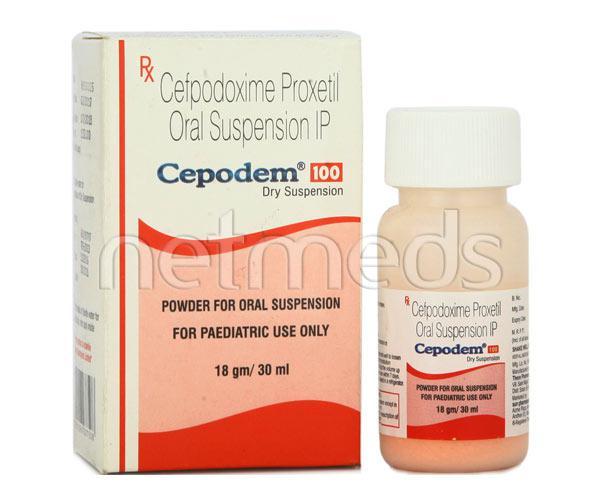 Cepodem XP 100mg Dry Syrup 30ml (N)