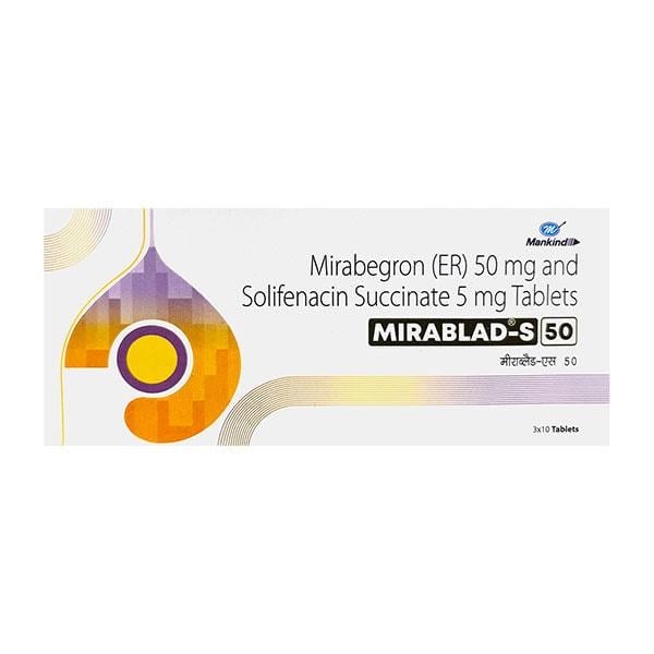MIRABLAD S 50 Tablet 10's