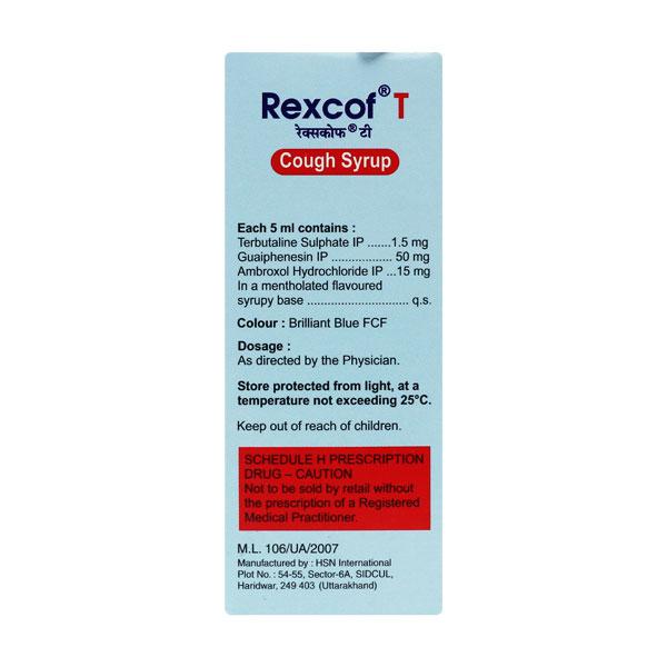 REXCOF T Syrup 100ml