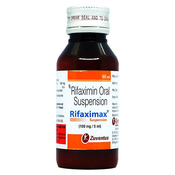 Rifaximax 100mg Suspension 60ml
