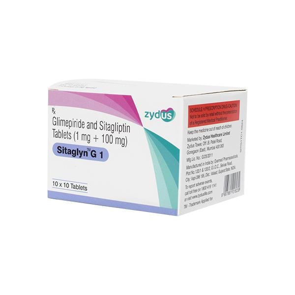 SITAGLYN G 1 Tablet 10's