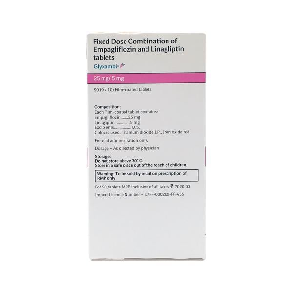 Glyxambi 25/5mg Tablet 10'S