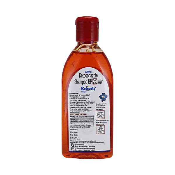 Ketovate 2% Shampoo 100ml
