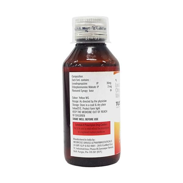 TUSTY LC SUGAR FREE COUGH Syrup 100ml