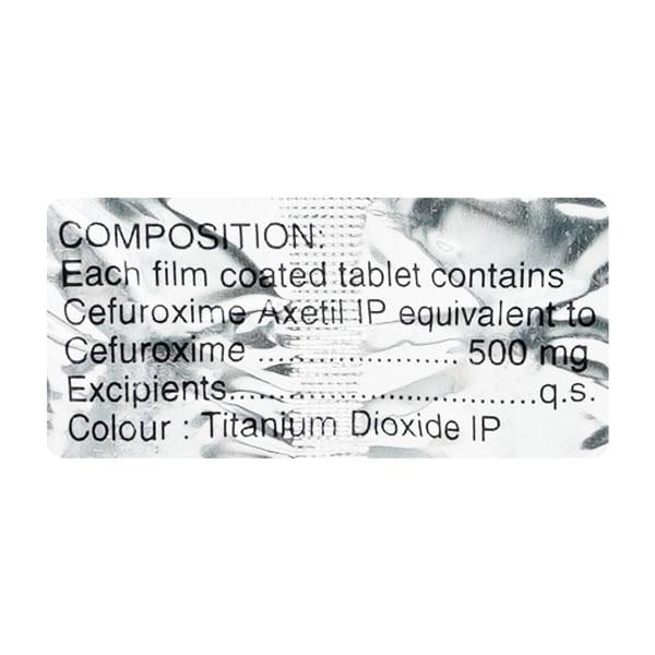 Zefu 500mg Tablet 10'S