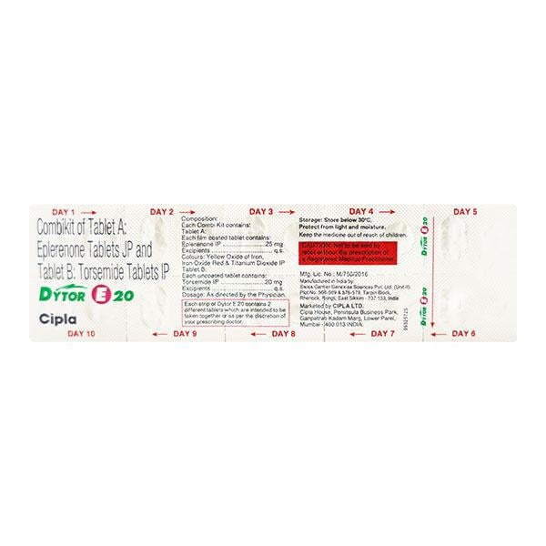 DYTOR E 20mg Combi Kit 1's