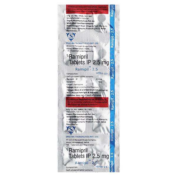 RAMIPIL 2.5 Tablet 10's