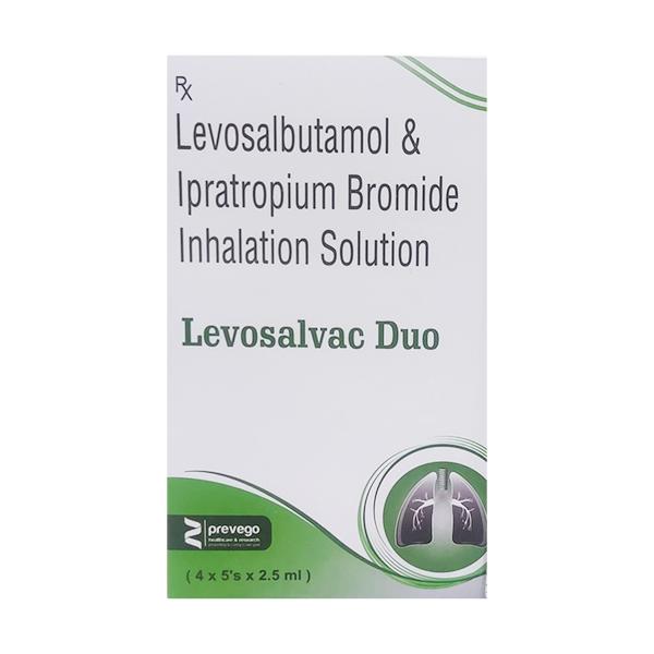 LEVOSALVAC DUO Respules 2.5ml