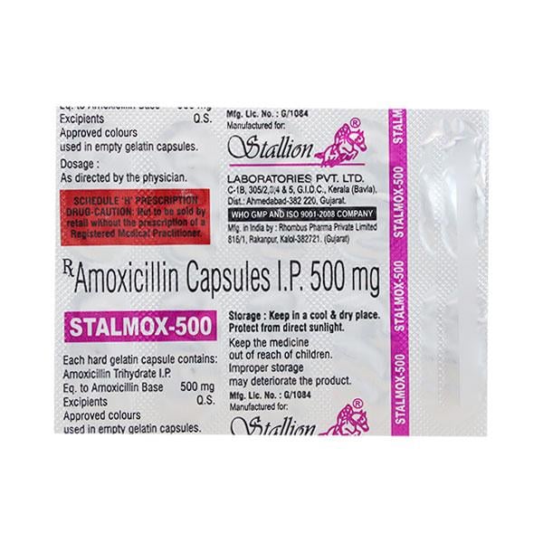 STALMOX 500 Capsule 10's