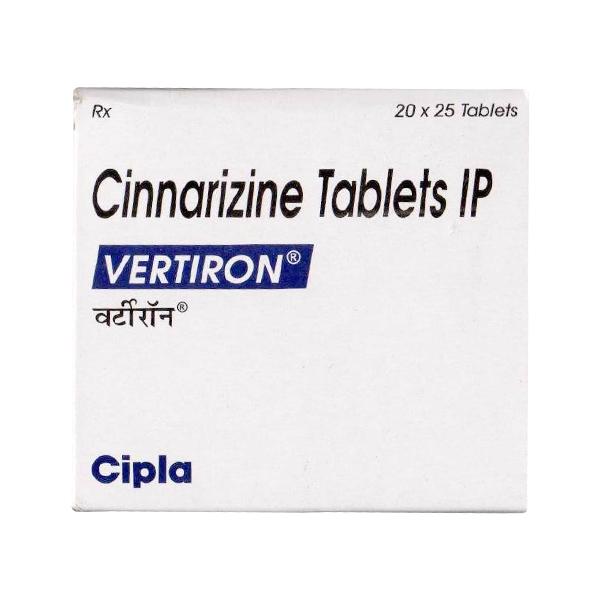 Vertiron 25mg Tablet 25'S