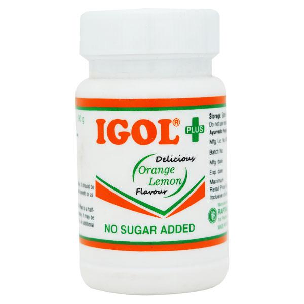 IGOL PLUS DELICIOUS ORANGE LEMON FLAVOUR Powder 90gm