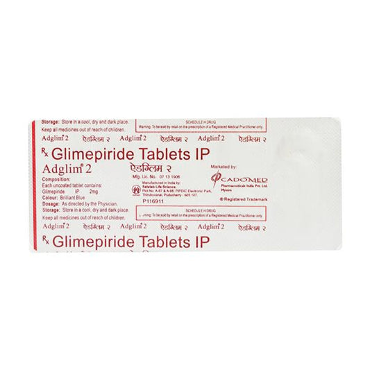 Adglim 2mg Tablet 10'S