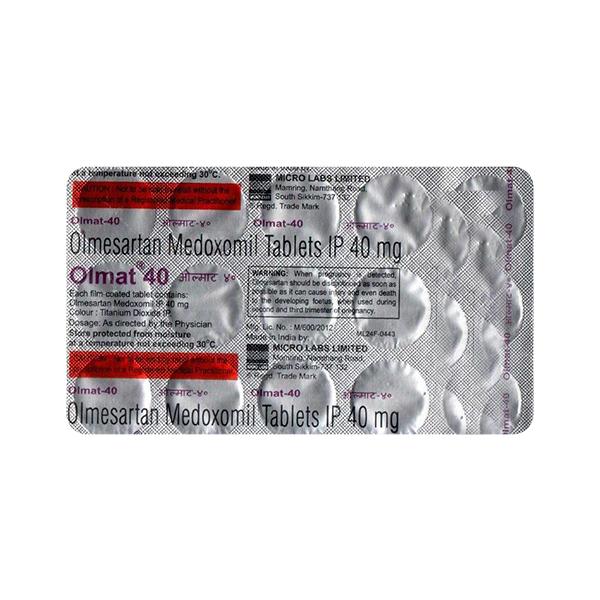 OLMAT 40 Tablet 15's