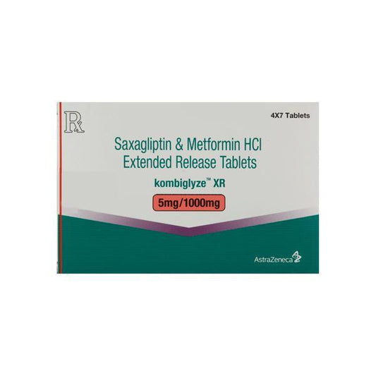Kombiglyze XR 5/1000mg Tablet 7'S