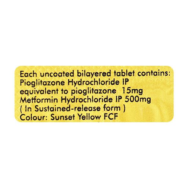 Pionorm M 15mg Tablet 10'S