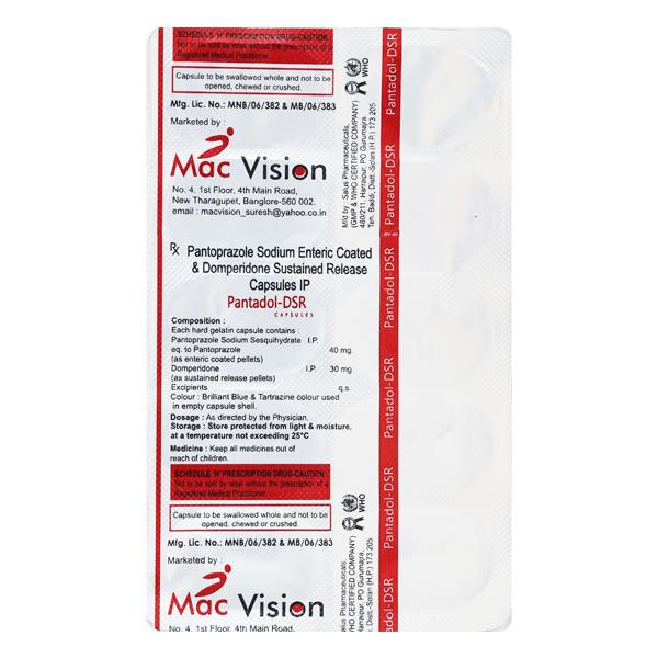 PANTADOL DSR Capsule 10's