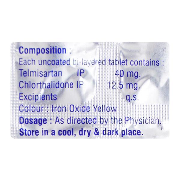 Teli D 40/12.5mg Tablet 10'S