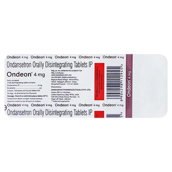 ONDEON 4 Tablet 10's