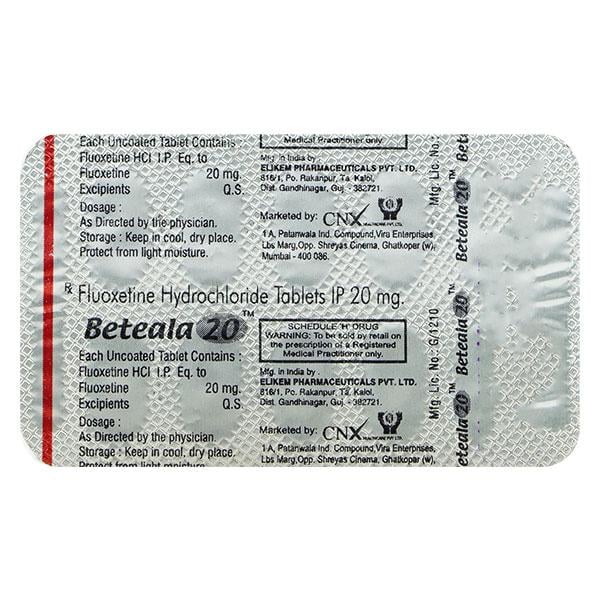 BETEALA 20 Tablet 10's