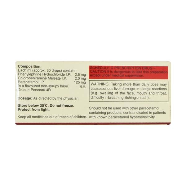 Alex P Paediatric Oral Drops 15ml