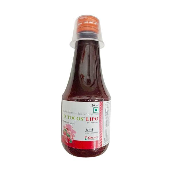 Jectocos Lipo Strawberry Flavour Suspension 150ml