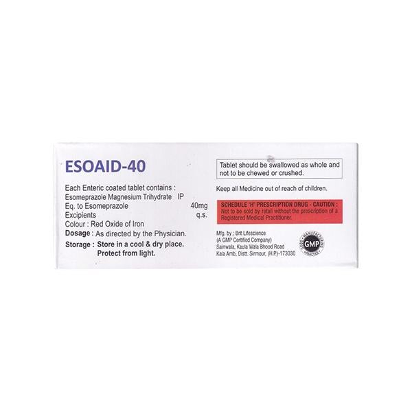 ESOAID 40 Tablet 10's