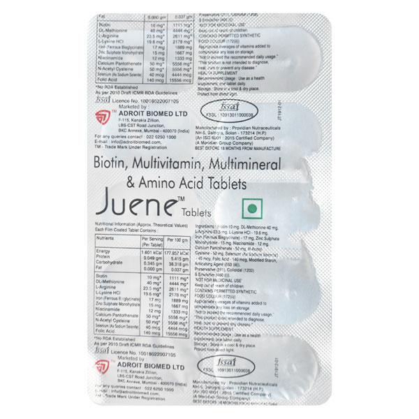Juene Tablet 10'S