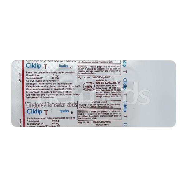 Cildip T Tablet 10'S
