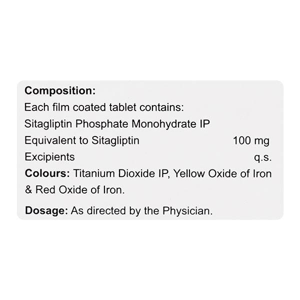 SITALIPTIN 100 Tablet 10's