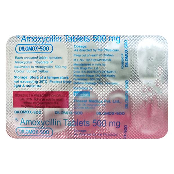 DILOMOX 500mg Tablet 10's