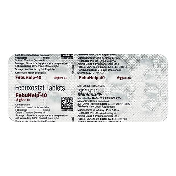 FEBUHELP 40 Tablet 10's