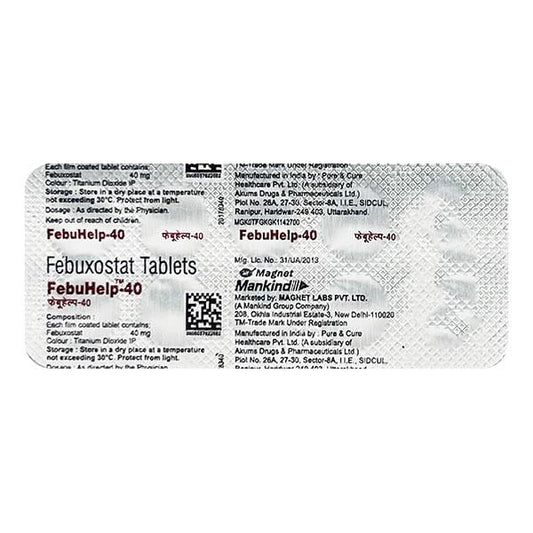 FEBUHELP 40 Tablet 10's