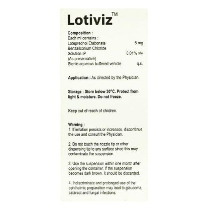 LOTIVIZ 0.5% Eye Drops 5ml