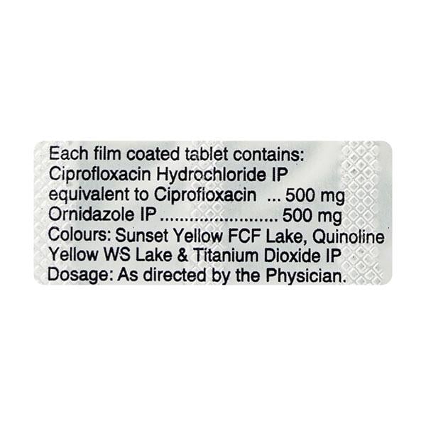 Ciplox OZ Tablet 10'S