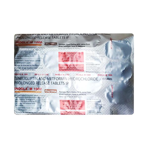 INOGLA M 1000 Tablet 15's