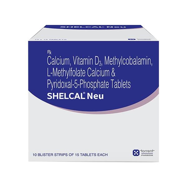 SHELCAL NEU Tablet 15's