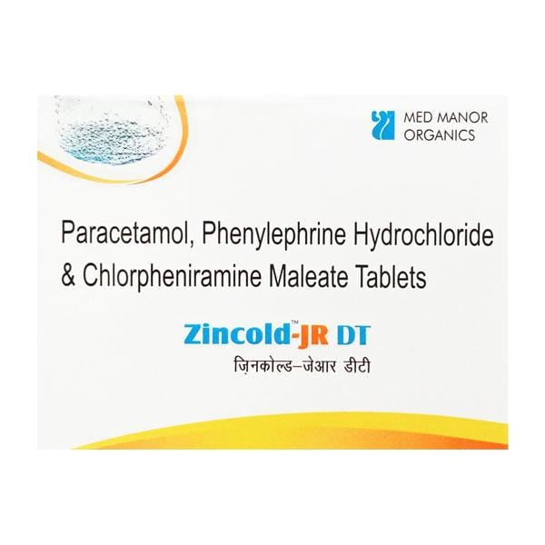 ZINCOLD JR DT Tablet 10's