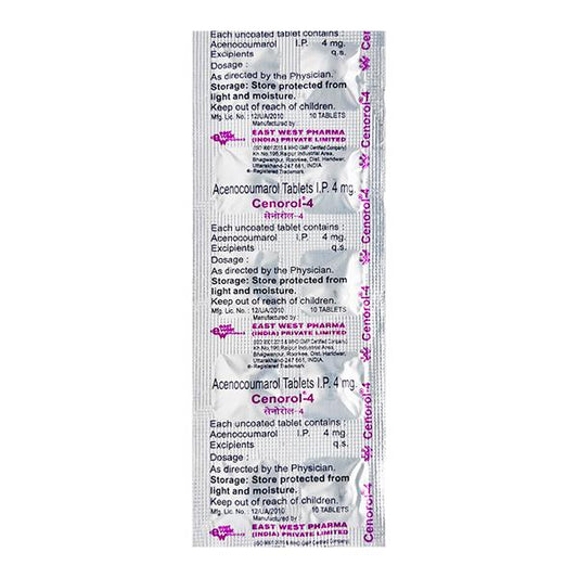 Cenorol 4mg Tablet 10'S