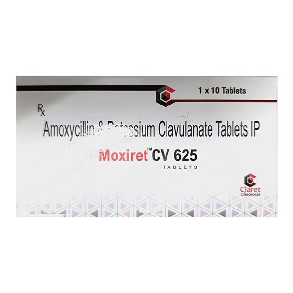 MOXIRET CV 625 Tablet 10's