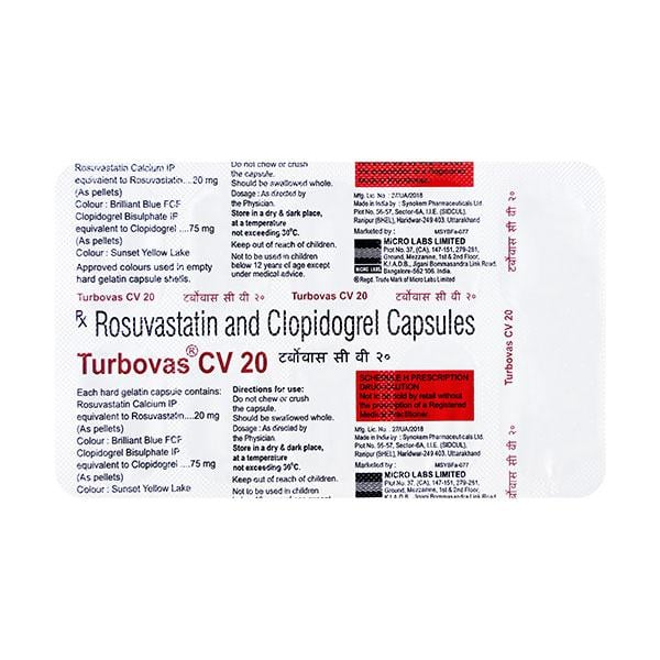 TURBOVAS CV 20 Capsule 10's