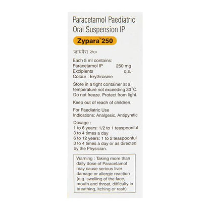 ZYPARA 250 Oral Suspension 60ml