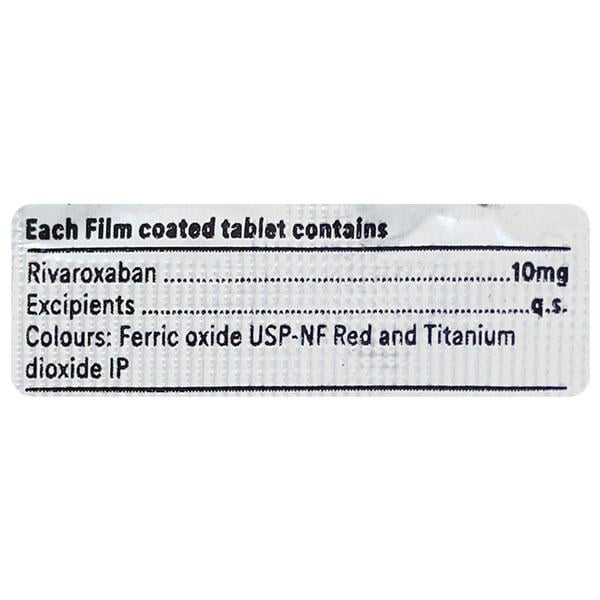 RIVARED 10 Tablet 10's